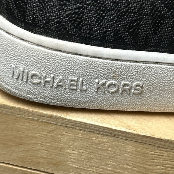 MICHAEL MICHAEL KORS Keaton Logo Slip-On Sneaker Woman’s Size 8.5 Quite Luxury - Picture 10 of 11